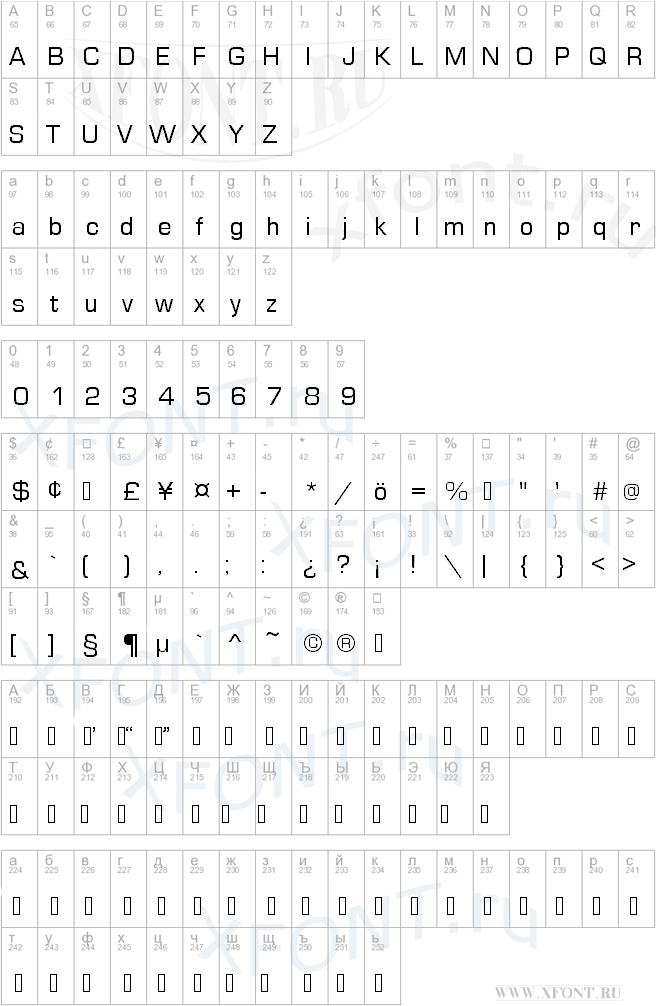 eurostile font microsoft word