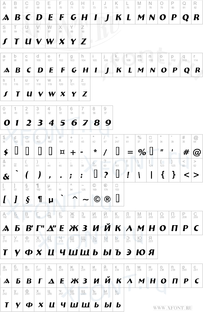 a_BremenCaps Italic